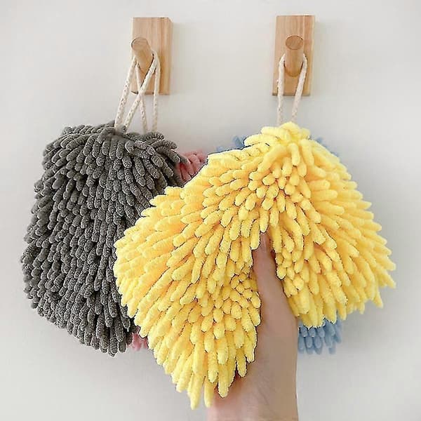 Hängande handduk, mjuk och fluffig mikrofiberhandduk