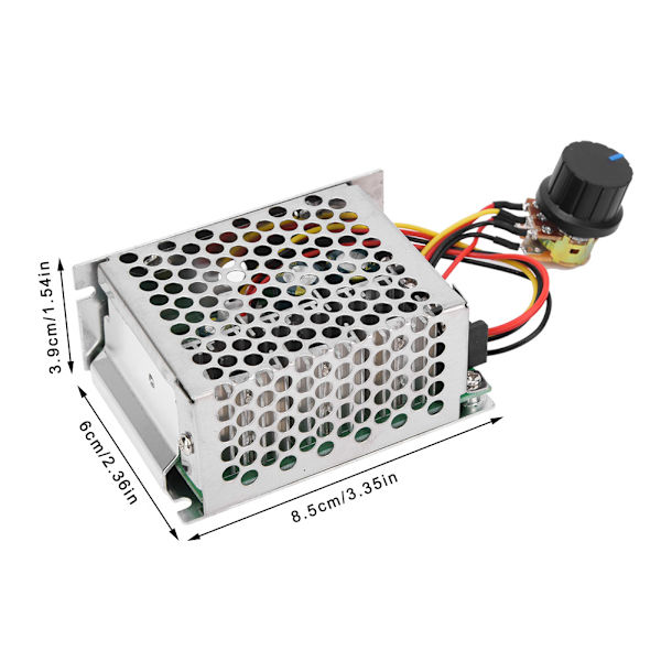 9-55V PWM DC-motorhastighetsregulator Hög effekt Motorhastighetsregulator Switch