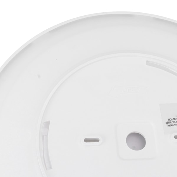 Smart Taklampe WiFi 25W Kald og Varmt Lys RGB Ultra Tynn LED Lys Hvit AC 90‑250V for Tuya