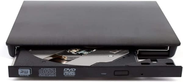 USB 3.0 Slim Drev Ekstern DVD-brænder 9,5 mm DVD RW Drev (plug