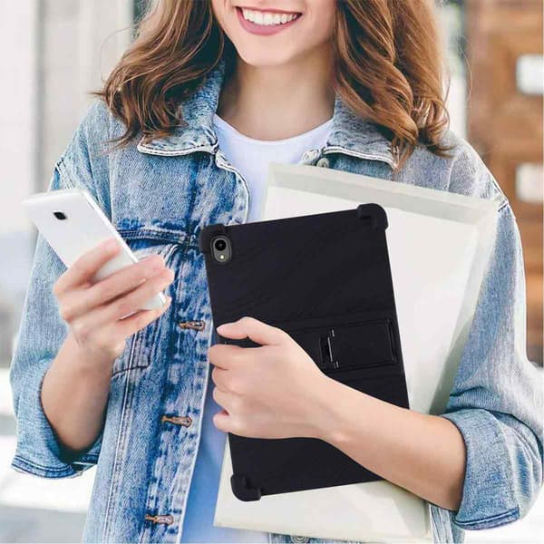 Etui for onn. 10.4\" Tablet Pro Safe Støtsikker Silikon Stativdeksel