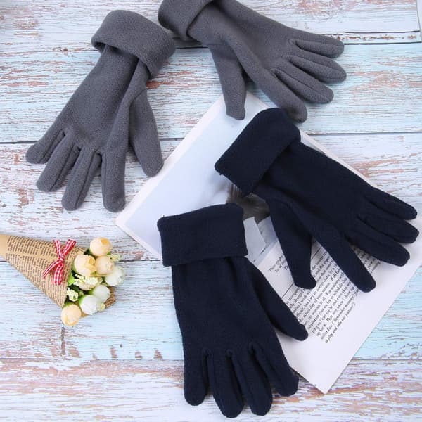 Fleece Vinterhansker for Barn Varme Helhansker for Gutter Jenter Barn Snø Utendørs Aktiviteter Utstyr