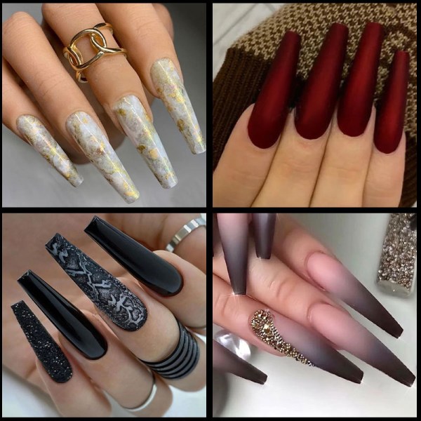 500 st för DIY nageldesign nagelförlängning