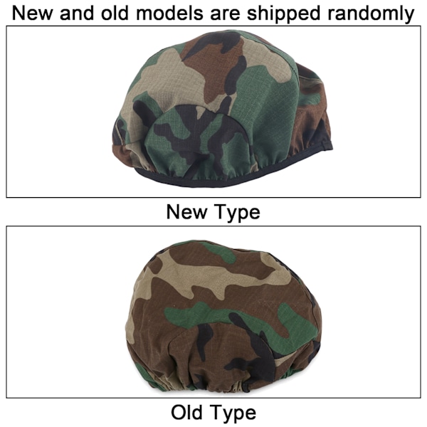 Udendørs Militær Træningsjagt Kamp Hjelm Dæksel til M88 Hjelme (Jungle Camouflage)