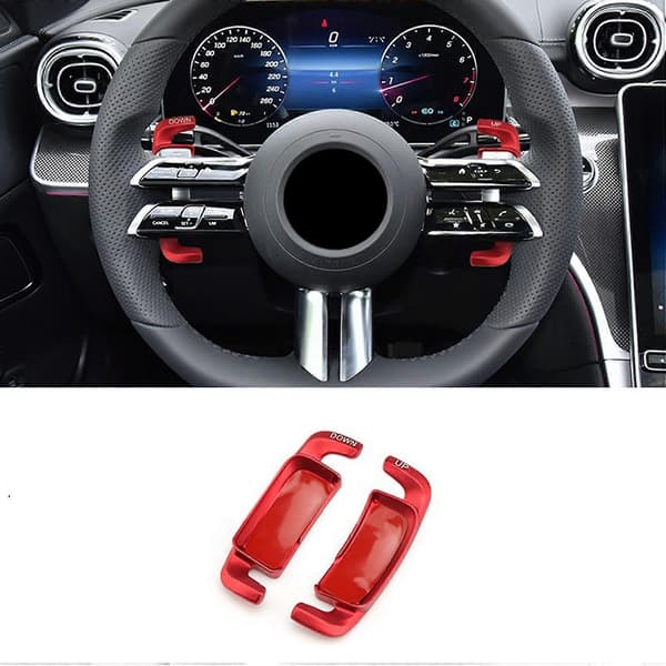Til C E S W206 W213 W223 E53 E63 2021 2022 Bilrat Gearskifte Paddle Shifter Extens