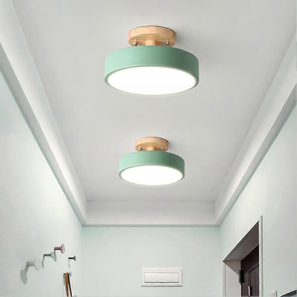 Taklampor Modern LED Nordisk Träbelysning Inomhusarmatur Kök Vardagsrum Sovrum Badrum