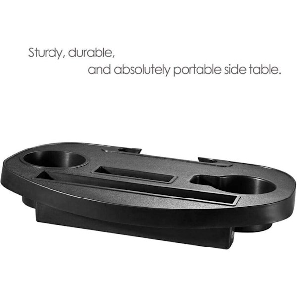 2 st Universal Clip Sida Nollgravitationsbord Vilstol Bricka Kopp