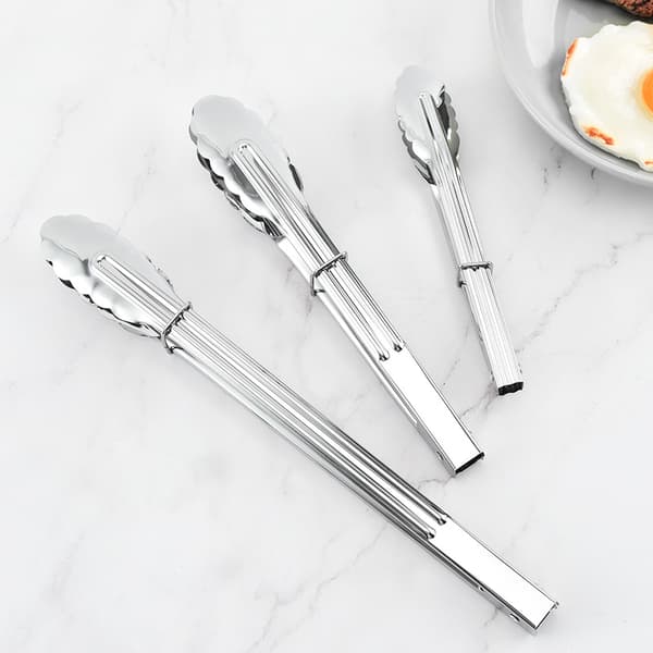 Universalpincett, rostfritt stål, set om 3 st - S, M, L