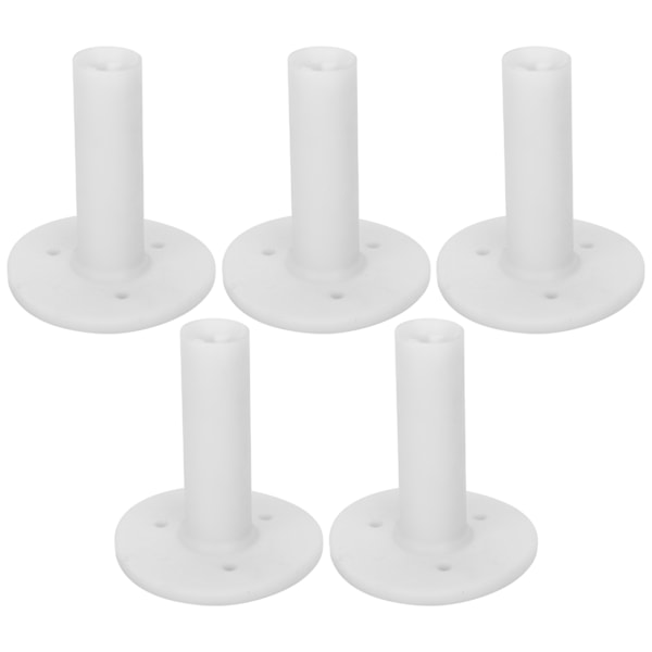 5pcs Rubber Golf Tees Driving Range Golf Training Ball Tees Holder for Practice Mat