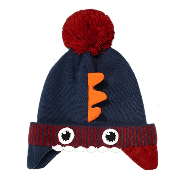 Lue for barn, Varm vinterlue i fleece for gutter og jenter style 2 S