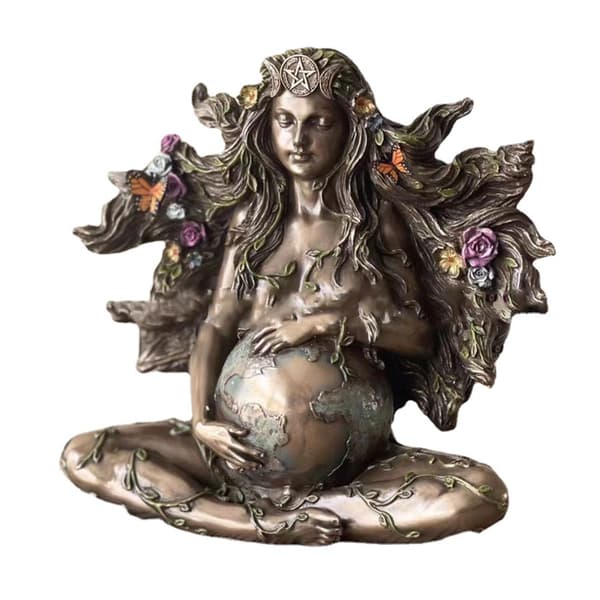 Gaia Millennial Gaia Staty Moder Jord Gaia Konst Staty Moder E