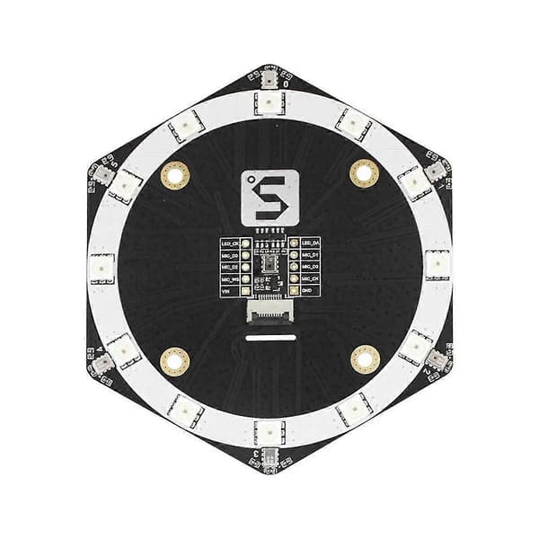 Mic6 Mikrofon Array Lydkilde Lokalisering Sporingsmodul Utvidelseskort Msm261s4030h0 Ai Med 1