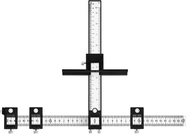 Justerbar Hullposisjonsjigg for Skap, Hardware Jig for Montering