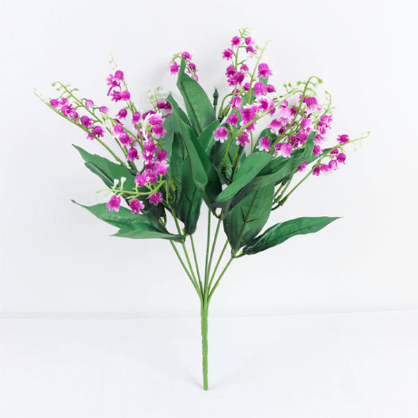 2 buketter konstgjorda blommor utomhus UV-beständiga konstgjorda blommor