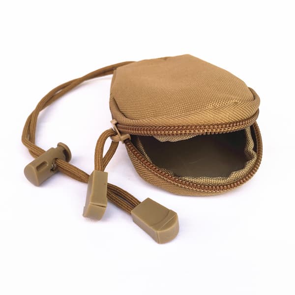 Mini Nøglepung Møntpung, KHAKI