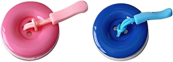 Universell vikbar telefonringhållare med greppknappsdesign, 2-pack