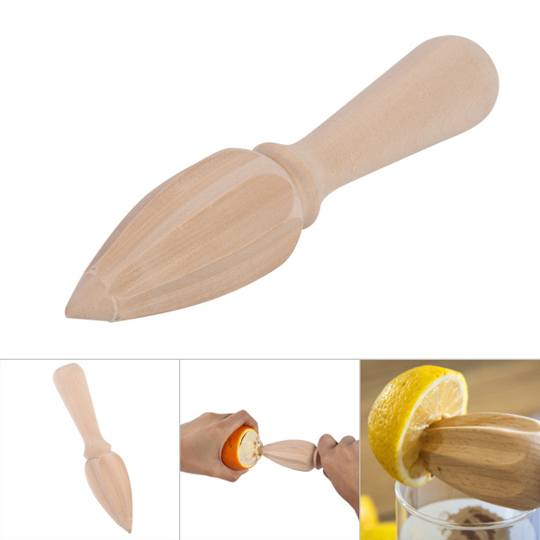 1 stk Praktisk Tre Frukt Appelsin Sitron Juicer Presser Reamer Hjem Restaurant Kjøkken Bruk Ny