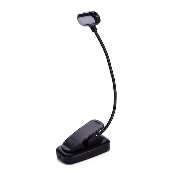 Leselys, LED Leselys Oppladbart Klipslampe, Boklampe