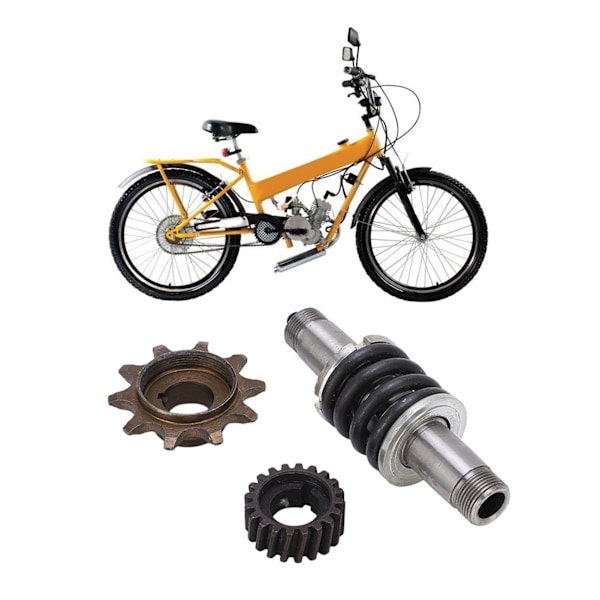 Clutch Shaft Drive Sprocket Push Bike Gear Kit for 66cc 80cc 2 Stroke Engine Motorized Bicycle