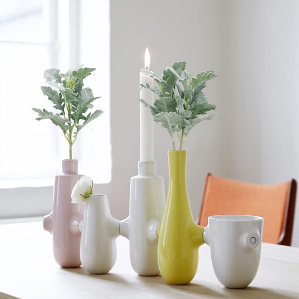 Julepynt med snefrostede grønne blade, ikonisk mistelten design til bred anvendelse (3 stk.)