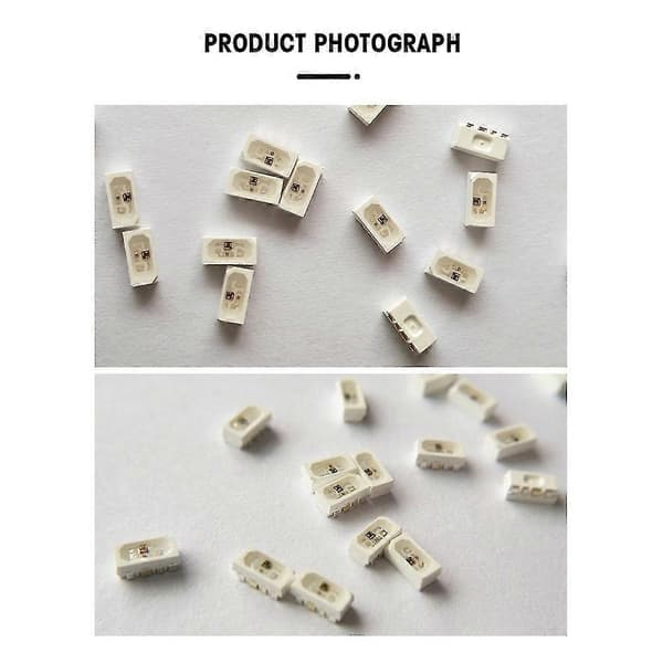 100 stk. Sk6812 Side-a Sk6812 Ic i LED-chip Sidebelysning Smd 4020 Rgb til Strip Display Skærm Indi