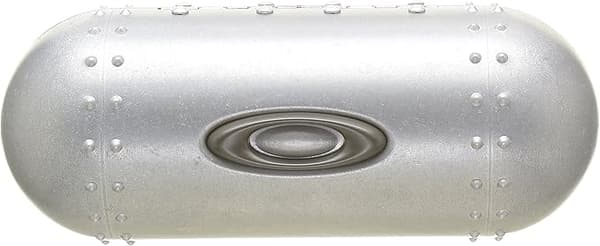 Glasögonbox set, cirkulär glasögonbox i aluminium, solglasögonbox, h