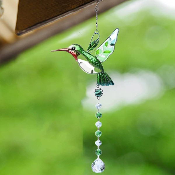 Hummingbird Krystall Dekorativ Solfanger, Hjemmedekor