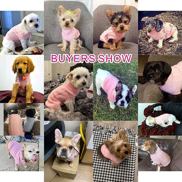 Varm sweater til kæledyr, efterår og vinter, kæledyrstøj