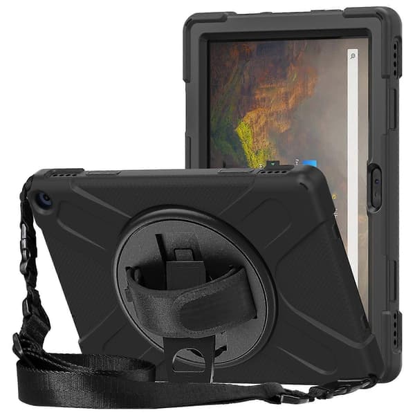 Til Fire Hd 10plus 11. generation (2021-version) håndrem silikone beskyttelsesetui, 261x17