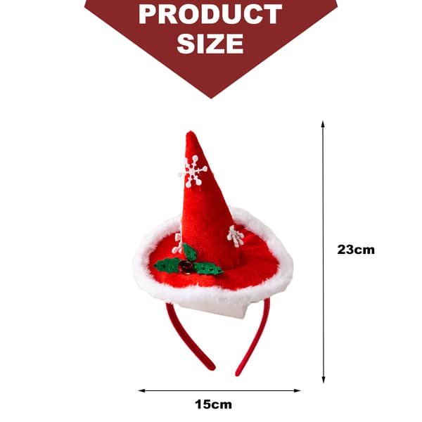 Julepynt, pannebånd for barn og voksne, rekvisitter til julebord