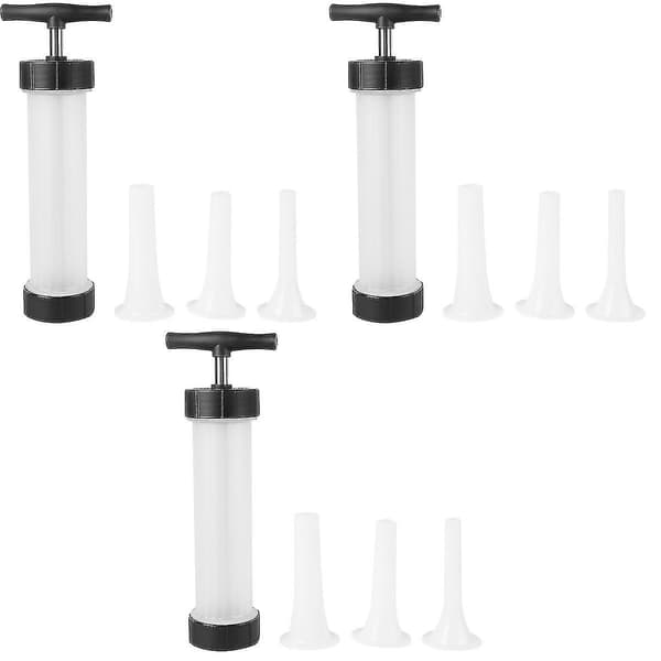 3 set korvstoppare manuell korvmaskin för hemmabruk