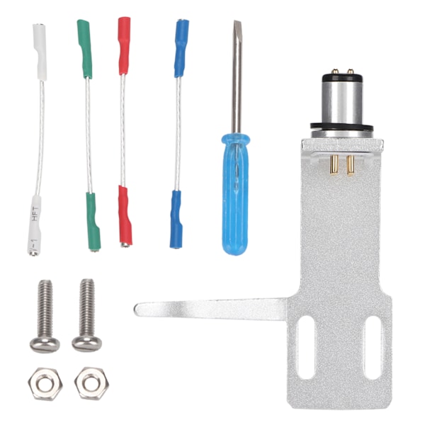 Skivspelare pickupnålshuvud High end Phono pickupnålshuvud Skivspelare Kit Silver