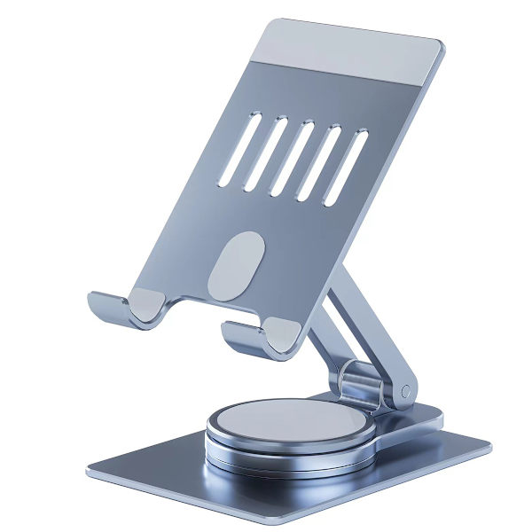 Egnet til skrivebords-tabletstand, 360° rotation, løft