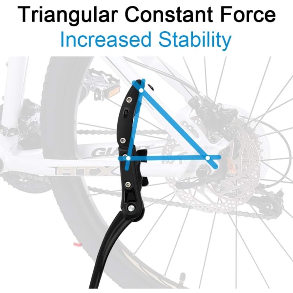 Cykelstøtte, DIAOCARE Side Støtte til Cykel til 24-29 Tommer Mountainbike