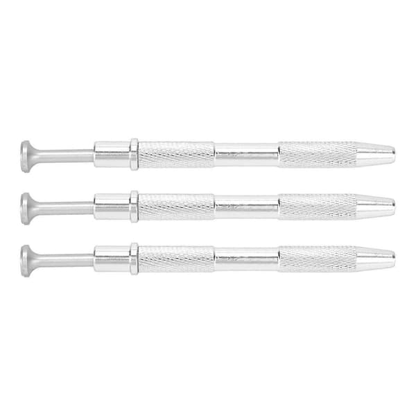 3 st Piercing Ball Grabber Professionell legering 4-klo pincett för strass och pärlor