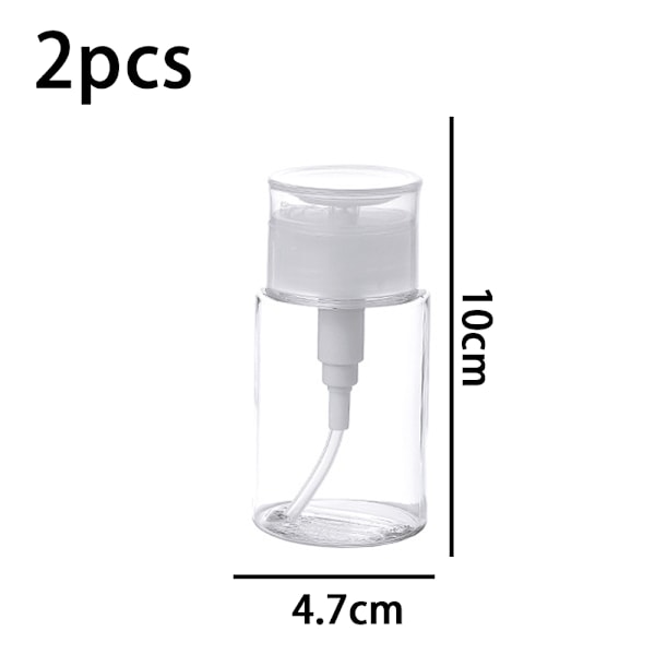 Professionel Push Down Flydende Pumpning Tom Flaske Dispenser 100ML