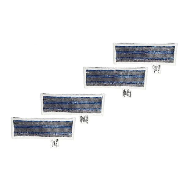 4 stk. Dampmoppeputer Erstatningsmoppekluter for Easyfix Sc1/sc2/sc3/sc4/sc5 Dampmopp Rengjøring
