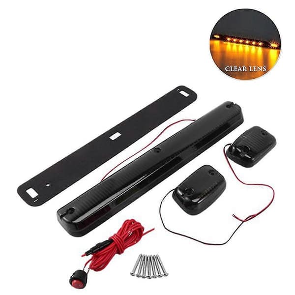 3 stk. Cab Er Tag Running Side LED til Chevy Silve 2007-2013