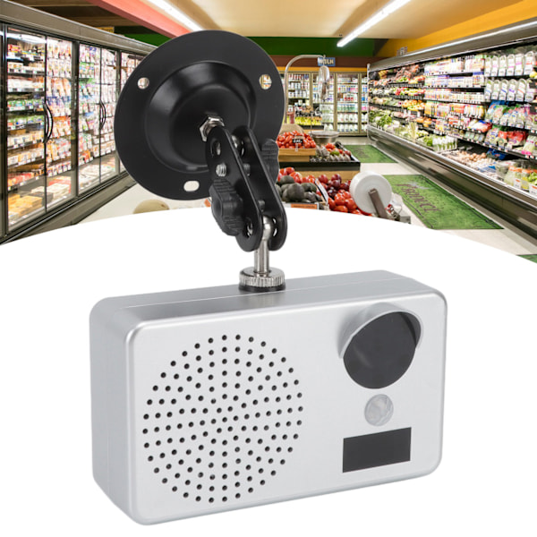 USB 5V Bevægelsessensor Dørklokke IP43 Vandafvisende Infrarød Menneskekrop Induktion Stemmeprompter Sensor Dørklokke Alarm