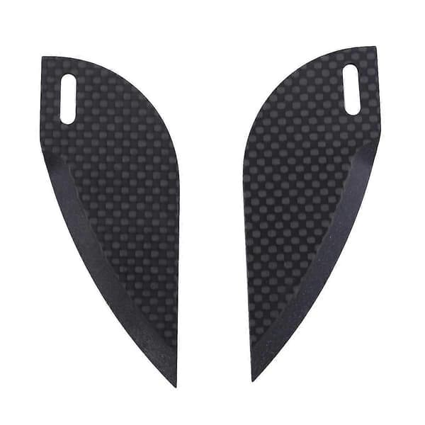 82mm Justerbare Kulfiber Vendefinner Til Elektriske / Nitro Fjernstyrede Både Dele