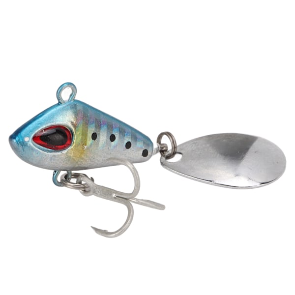 Fiske VIB Metall Mini Beten 15g Konstgjort Hårt Falskt Bete VIB Sked Självlysande Fiske LureBlå