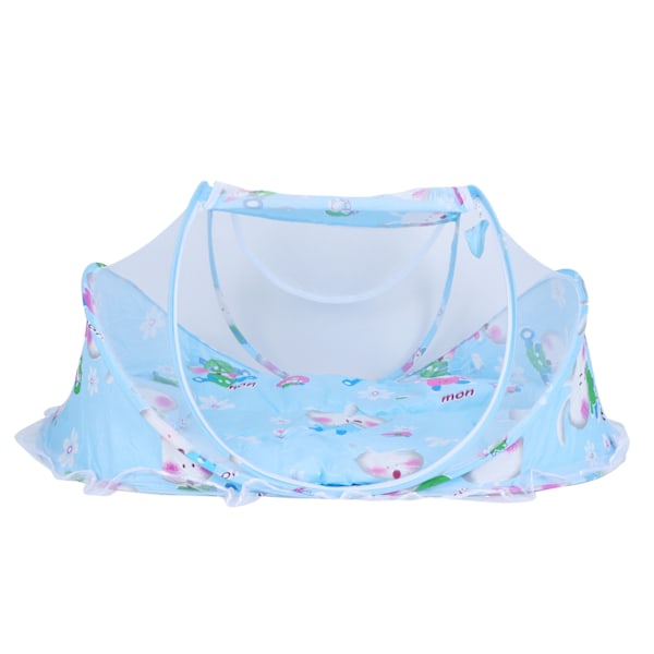 Robust Säkerhets Baby Bassinet För Hemma eller Resa, Portabel Vikbar Baby Sängnät med Omfattande Skydd och Högdensitets Andningsbart Nät