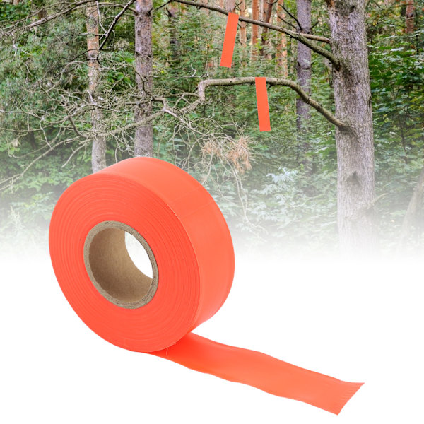 Hög synlighet camping markering band rulle försiktighetstejp (orange)