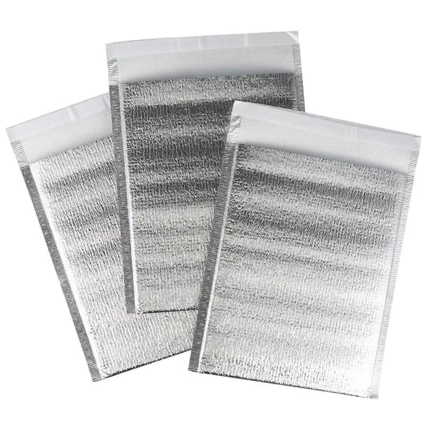 20 stk. perleuld termiske poser isolering aluminiumsfolieposer (assorterede farver)