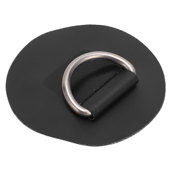 D-Ring Patch i Rustfrit Stål, Enkeltlags PVC Patch, D-Ring Patch til Elastisk Reb, Kano, Rafting Tilbehør