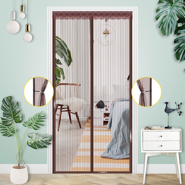 Magnetisk skärmdörr, handsfree nätpartition, skärmdörr