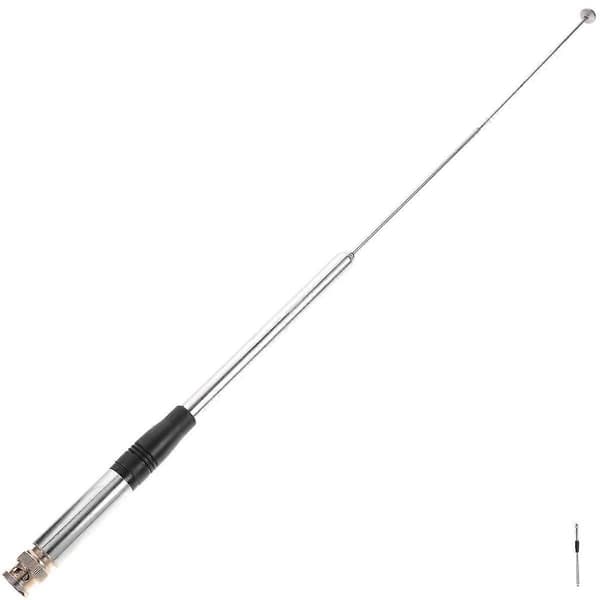 Utbytes CB-antenn 27MHz infällbart spröt för lastbil tvåvägs trådlös zinklegering ABS 4-pack