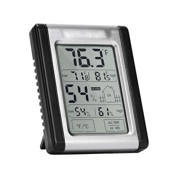 Digital Termometer Termostat med Hygrometer, Temperatur og