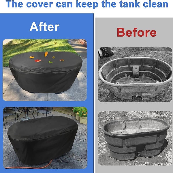 100 Gallons Ovalt Beholderdeksel Isvannsterapi Isbad