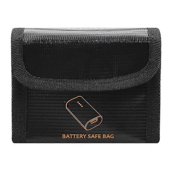 Batterisikker taske til Fpv Avata beskyttende etui Lithium batterisikker eksplosionssikker tilbehør, sort